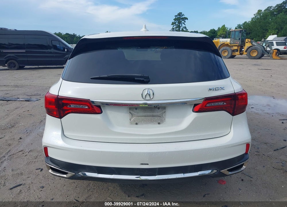 2017 ACURA MDX VIN: 5FRYD3H39HB005846
