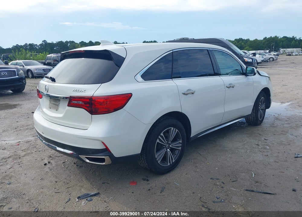 2017 ACURA MDX VIN: 5FRYD3H39HB005846