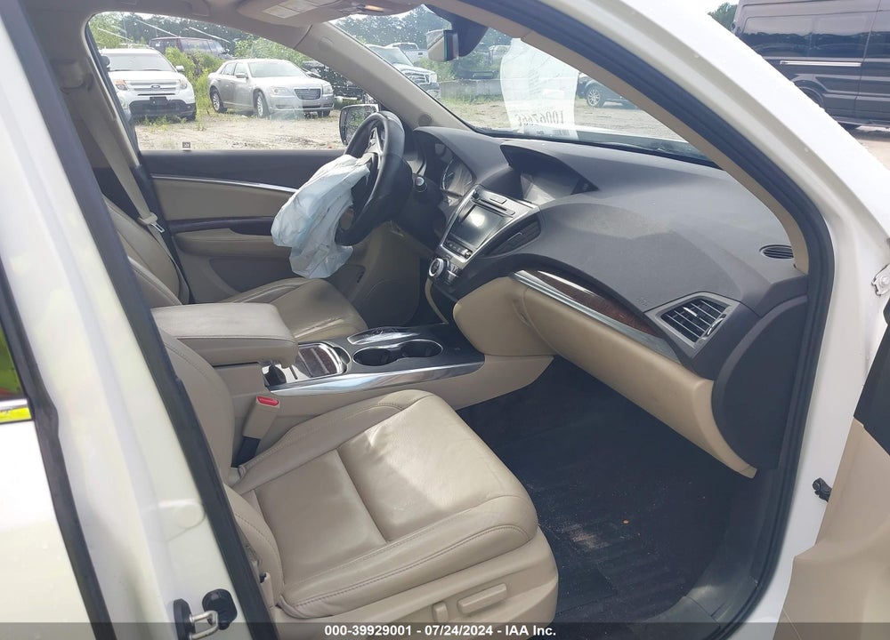2017 ACURA MDX VIN: 5FRYD3H39HB005846