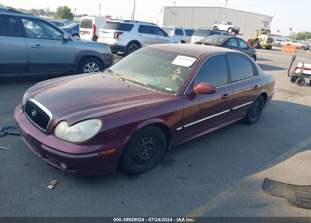 2004 HYUNDAI SONATA GLS/LX VIN: KMHWF35H34A063856