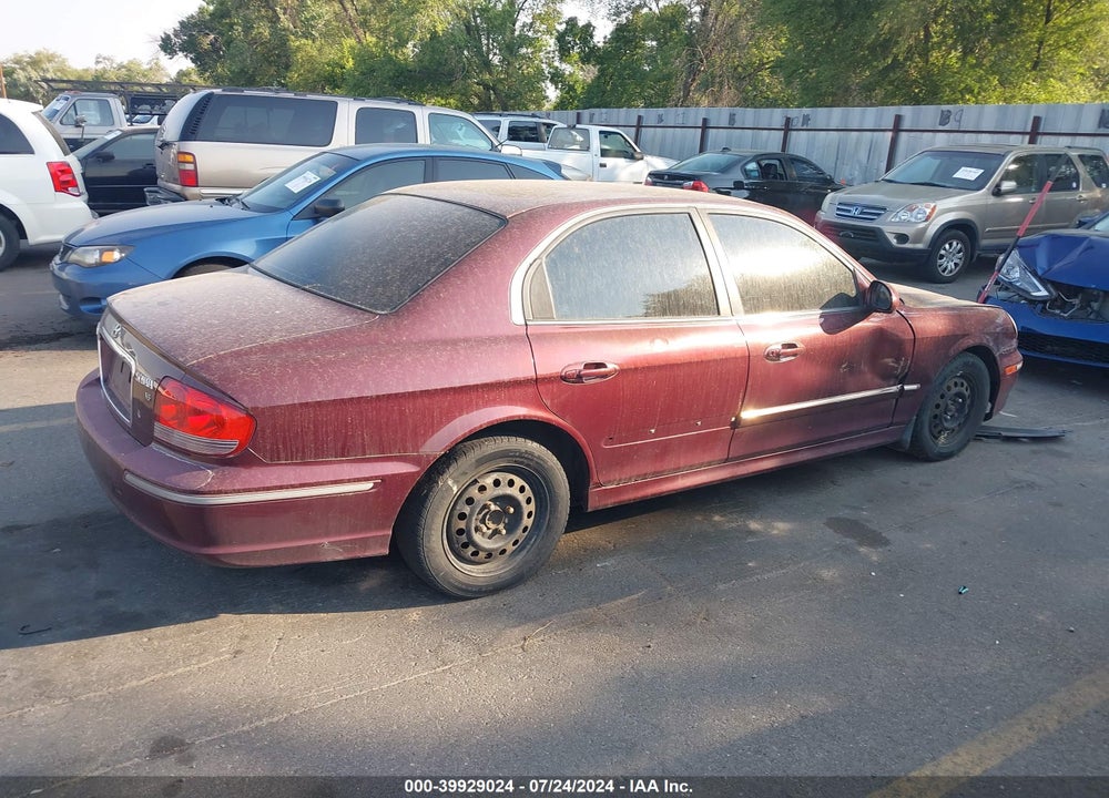 2004 HYUNDAI SONATA GLS/LX VIN: KMHWF35H34A063856