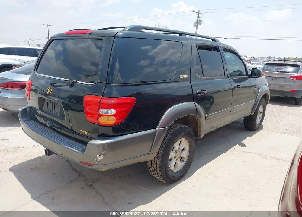 2004 TOYOTA SEQUOIA SR5 V8 VIN: 5TDZT34A84S217981