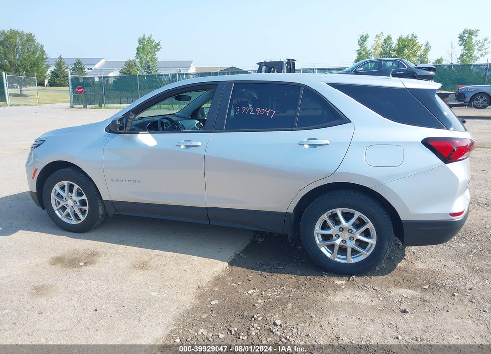2022 CHEVROLET EQUINOX AWD LS VIN: 3GNAXSEV8NS164877