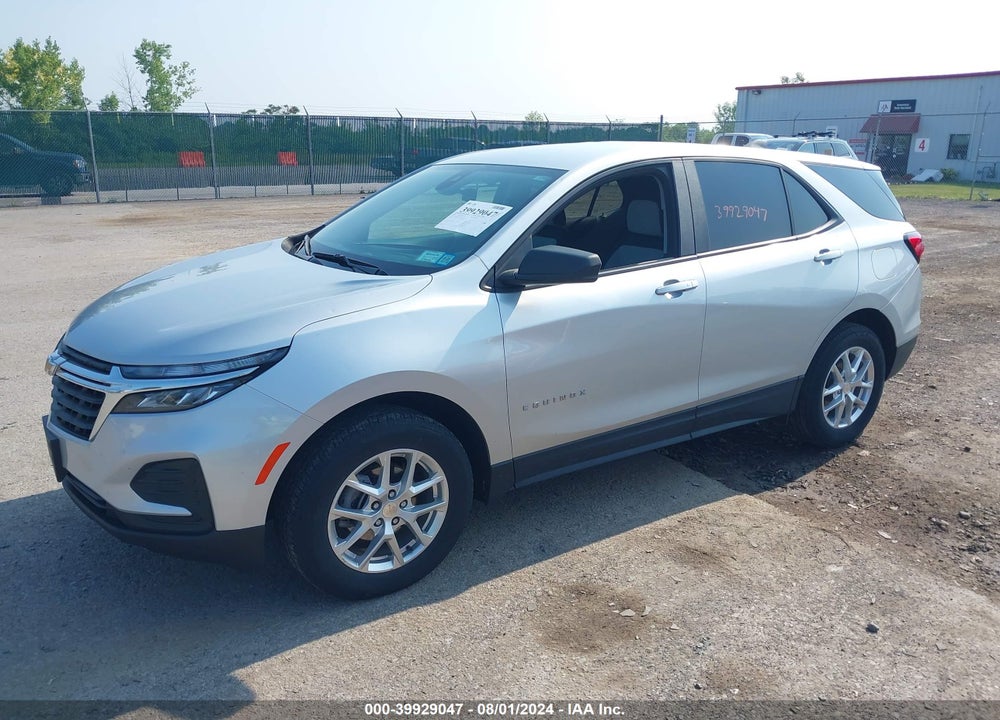 2022 CHEVROLET EQUINOX AWD LS VIN: 3GNAXSEV8NS164877