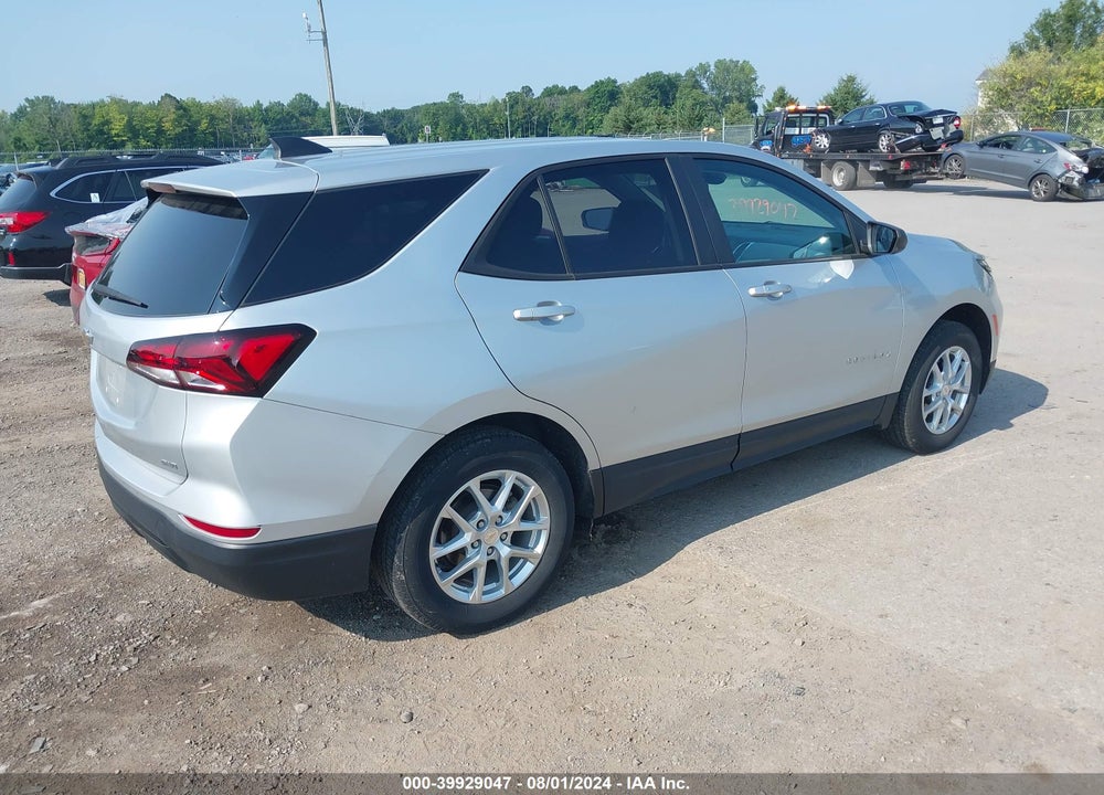 2022 CHEVROLET EQUINOX AWD LS VIN: 3GNAXSEV8NS164877