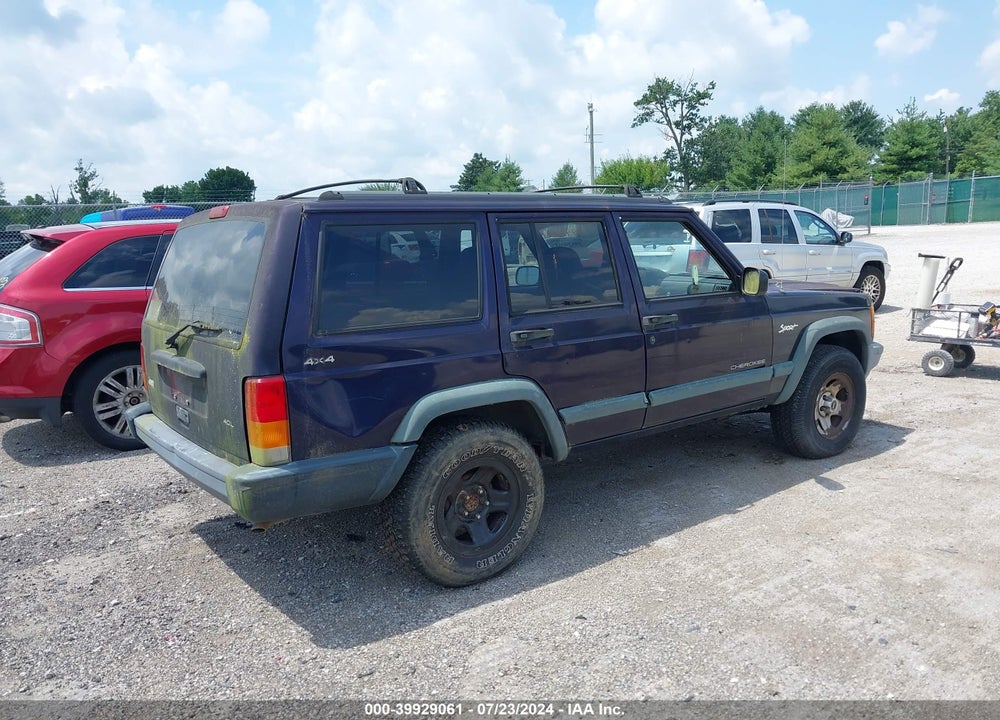 1998 JEEP CHEROKEE CLASSIC/SPORT VIN: 1J4FJ68S5WL191139