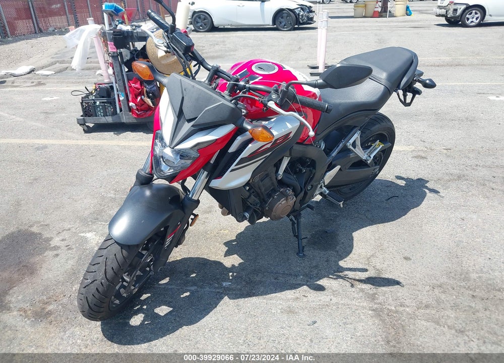 2018 HONDA CB650 F VIN: MLHRC7517J5000152