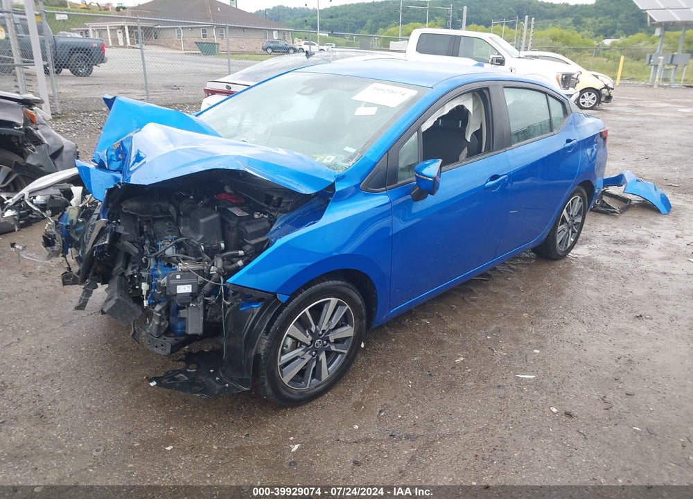 2021 NISSAN VERSA SV XTRONIC CVT VIN: 3N1CN8EV7ML870129