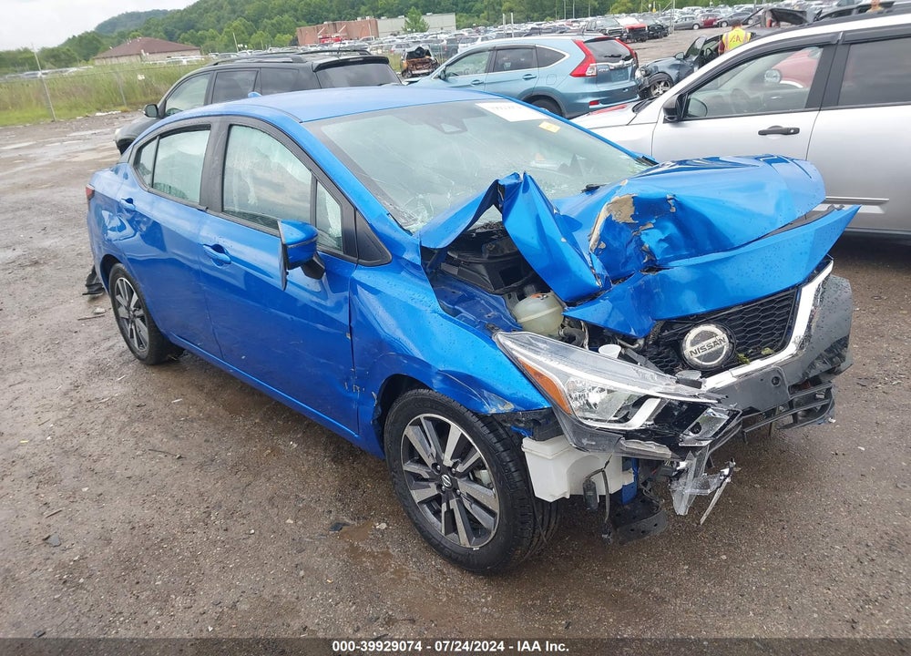 2021 NISSAN VERSA SV XTRONIC CVT VIN: 3N1CN8EV7ML870129