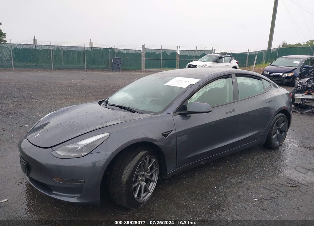 2023 TESLA MODEL 3 LONG RANGE DUAL MOTOR ALL-WHEEL DRIVE VIN: 5YJ3E1EB0PF625914