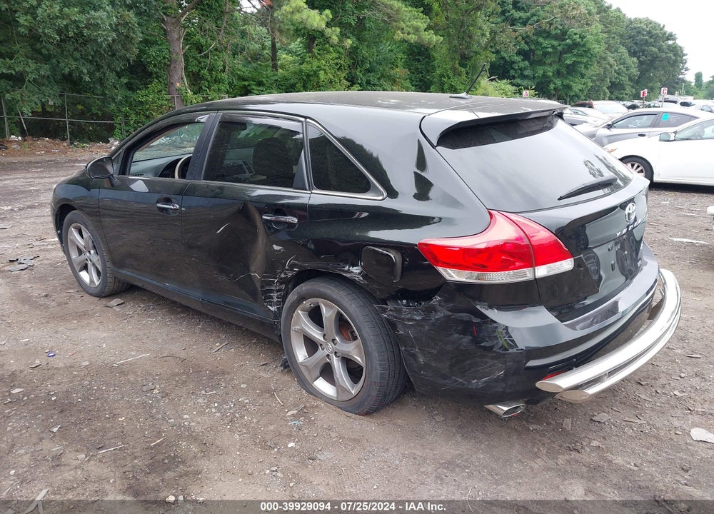 2012 TOYOTA VENZA XLE V6 VIN: 4T3BK3BB1CU068911
