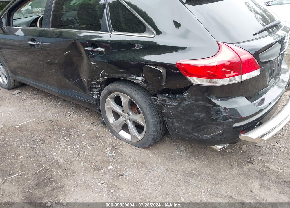 2012 TOYOTA VENZA XLE V6 VIN: 4T3BK3BB1CU068911