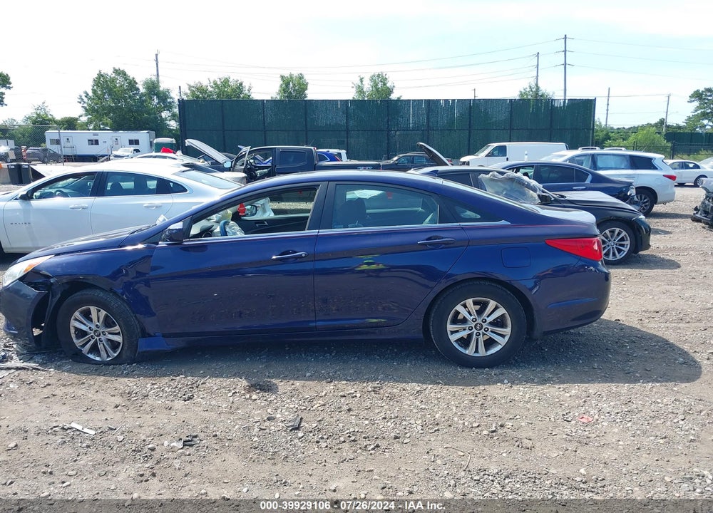 2012 HYUNDAI SONATA GLS VIN: 5NPEB4AC3CH480283