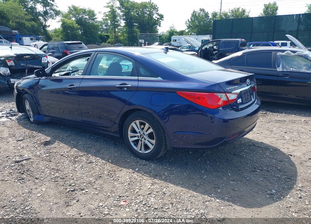 2012 HYUNDAI SONATA GLS VIN: 5NPEB4AC3CH480283