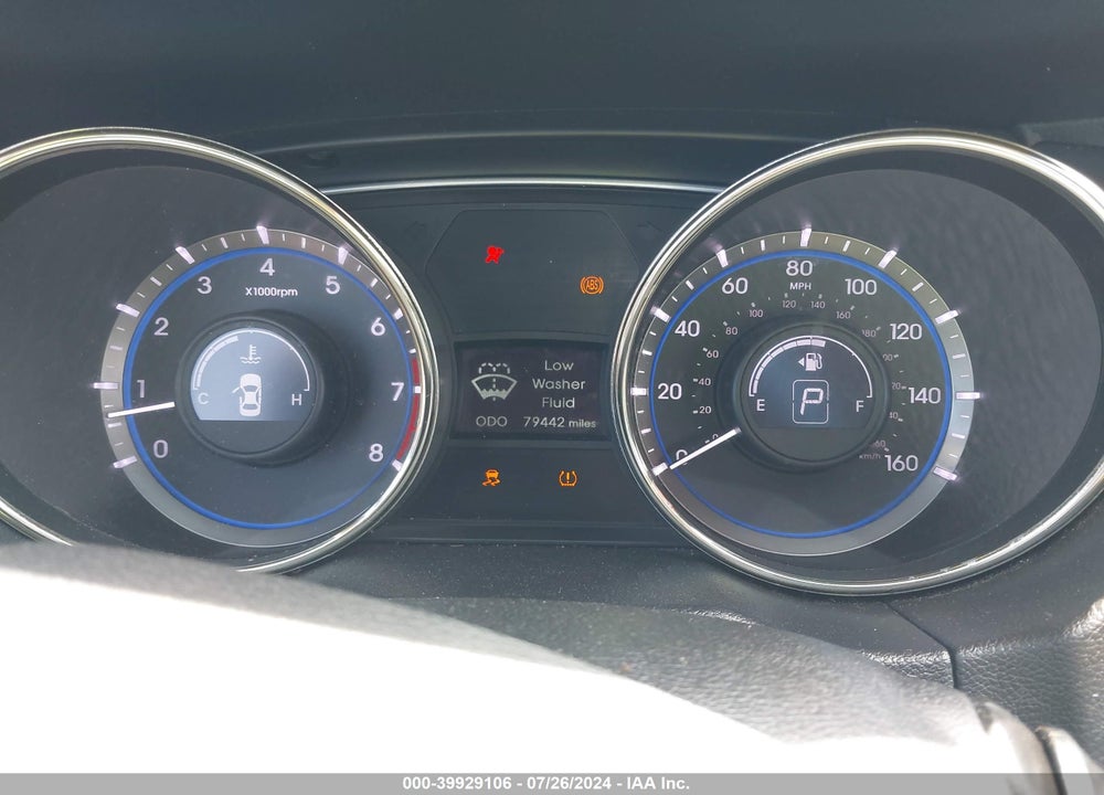 2012 HYUNDAI SONATA GLS VIN: 5NPEB4AC3CH480283