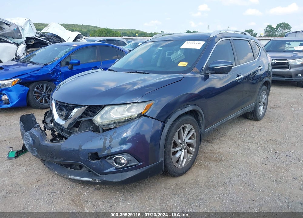 2015 NISSAN ROGUE SL VIN: 5N1AT2MVXFC784154
