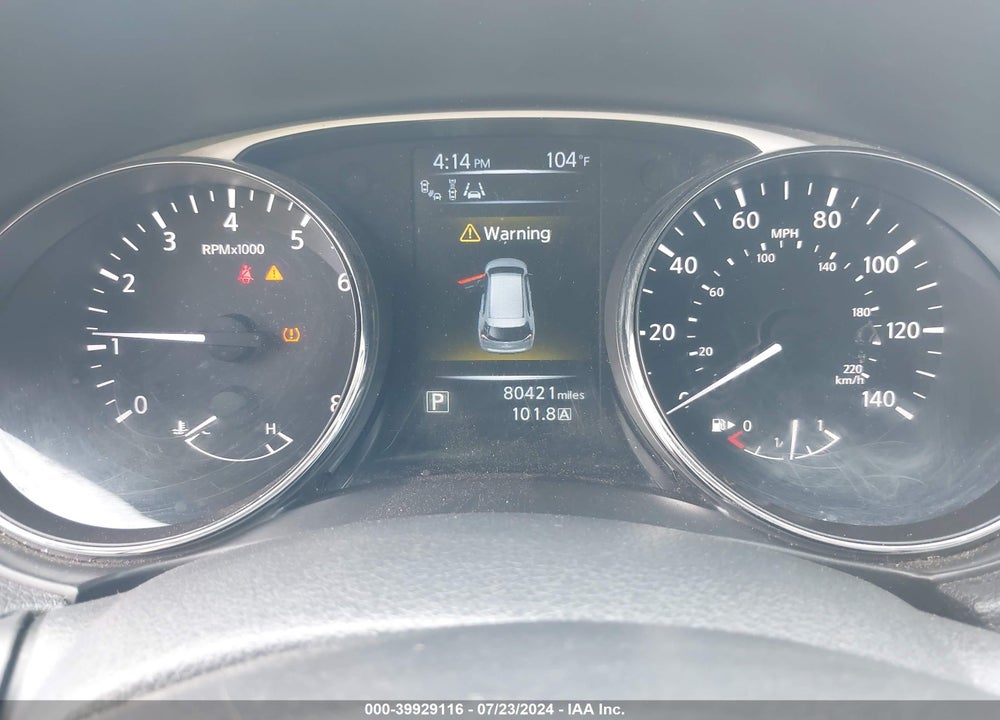 2015 NISSAN ROGUE SL VIN: 5N1AT2MVXFC784154