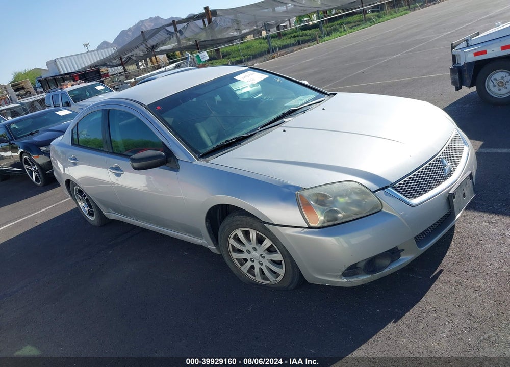 2012 MITSUBISHI GALANT FE VIN: 4A32B2FFXCE018424