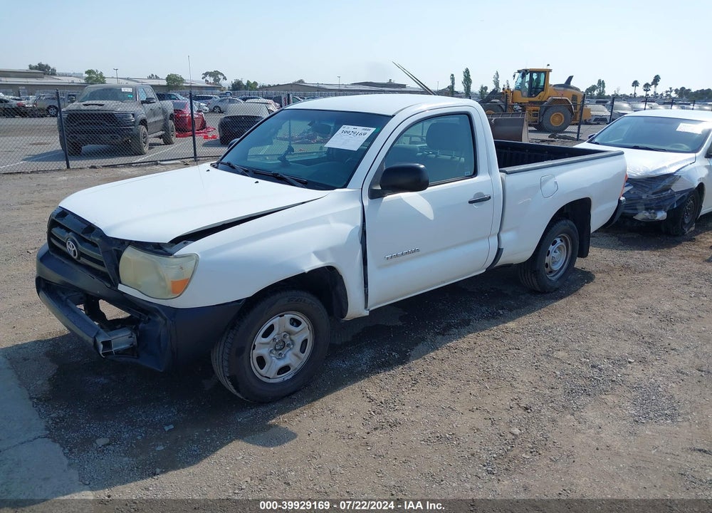 2007 TOYOTA TACOMA VIN: 5TENX22N37Z325869