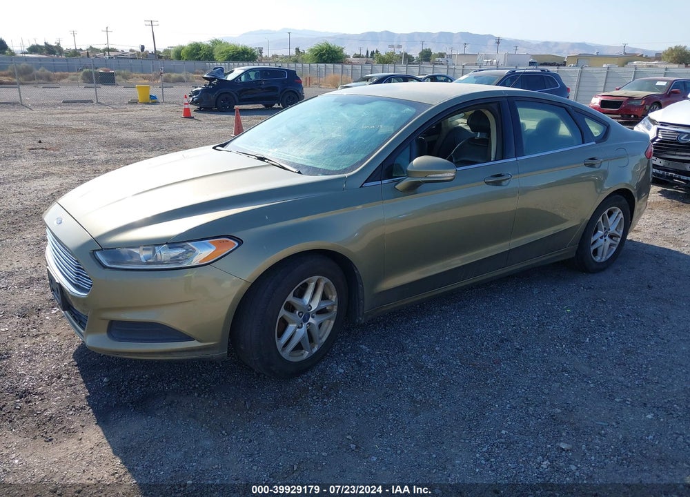 2013 FORD FUSION SE VIN: 3FA6P0H72DR123561