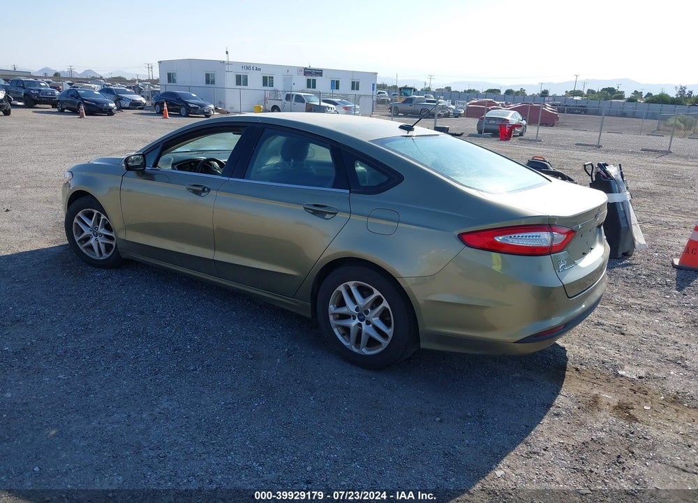 2013 FORD FUSION SE VIN: 3FA6P0H72DR123561