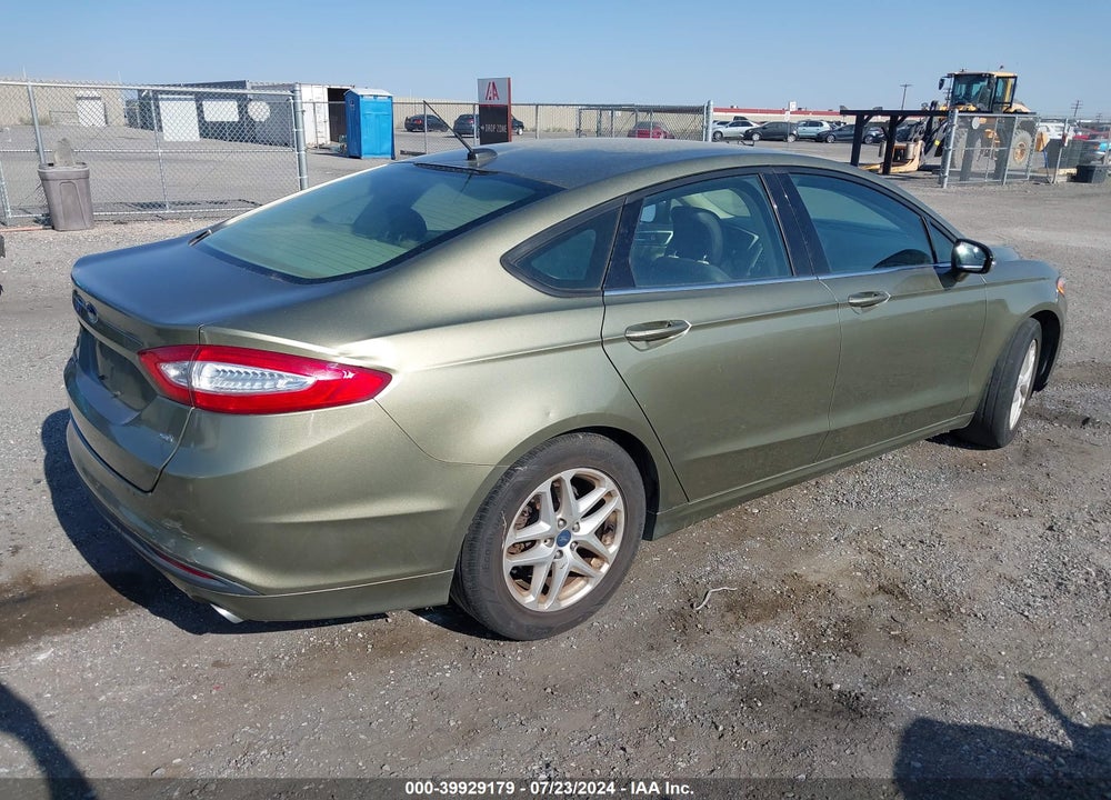 2013 FORD FUSION SE VIN: 3FA6P0H72DR123561