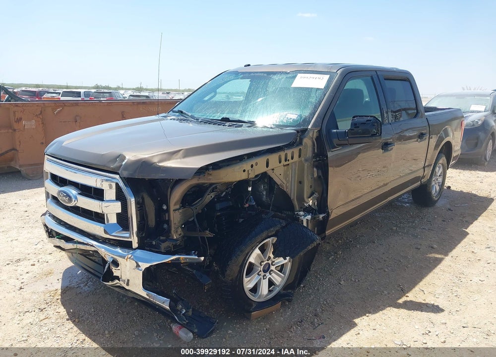 2017 FORD F-150 XLT VIN: 1FTEW1C87HFB34881