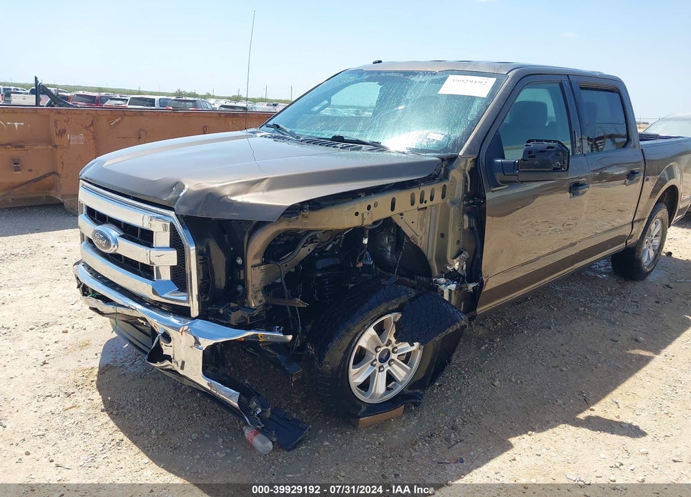 2017 FORD F-150 XLT VIN: 1FTEW1C87HFB34881