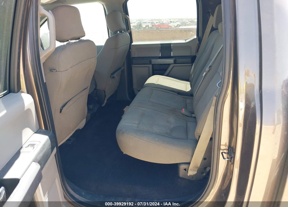2017 FORD F-150 XLT VIN: 1FTEW1C87HFB34881