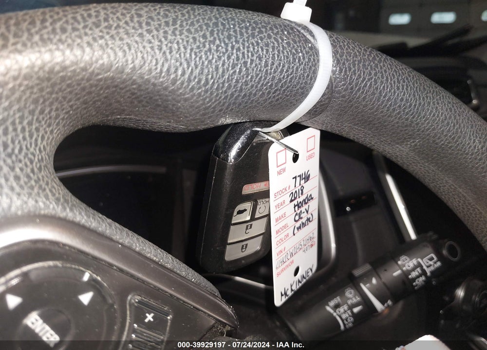 2018 HONDA CR-V EX VIN: 2HKRW2H57JH624075