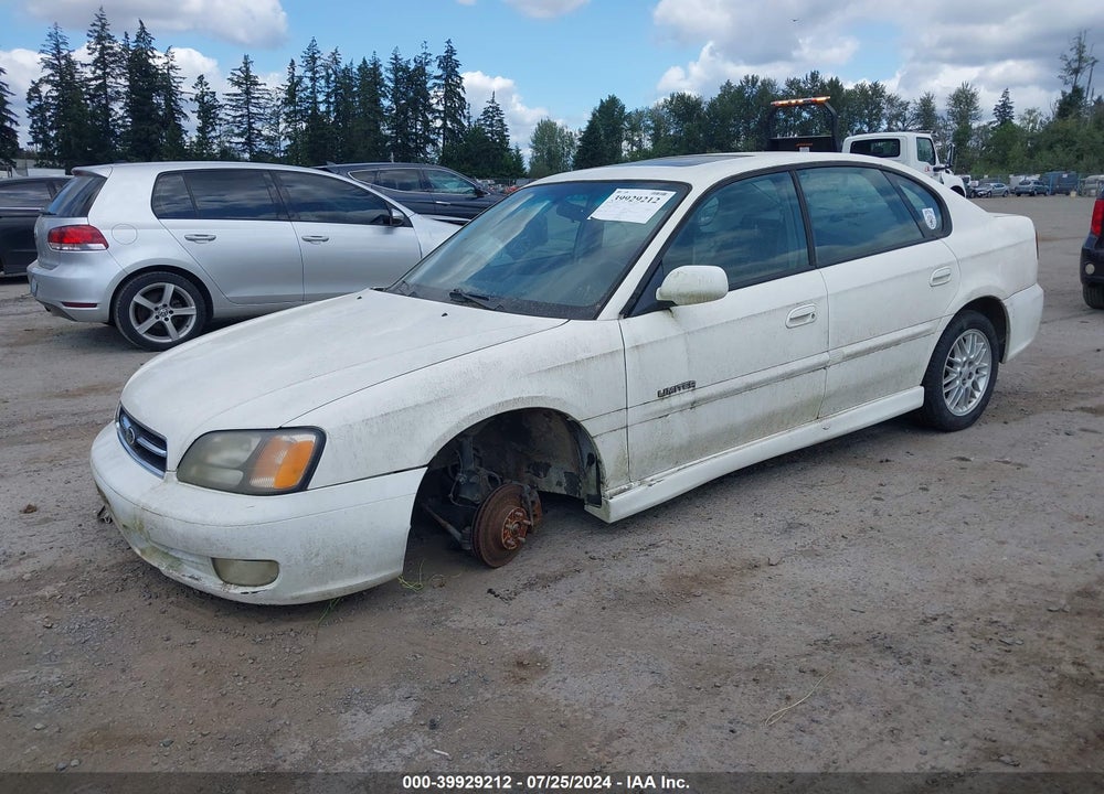2000 SUBARU LEGACY GT LIMITED VIN: 4S3BE6564Y7205611