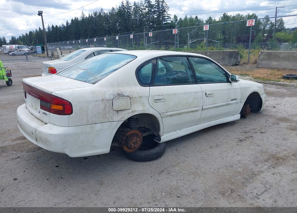 2000 SUBARU LEGACY GT LIMITED VIN: 4S3BE6564Y7205611