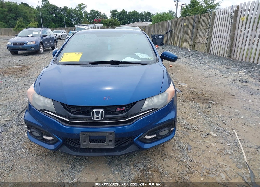 2015 HONDA CIVIC SI VIN: 2HGFG4A50FH702316
