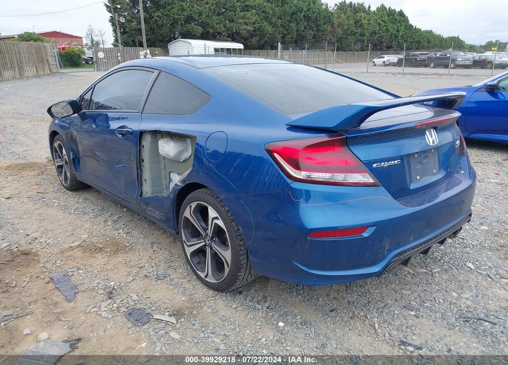 2015 HONDA CIVIC SI VIN: 2HGFG4A50FH702316