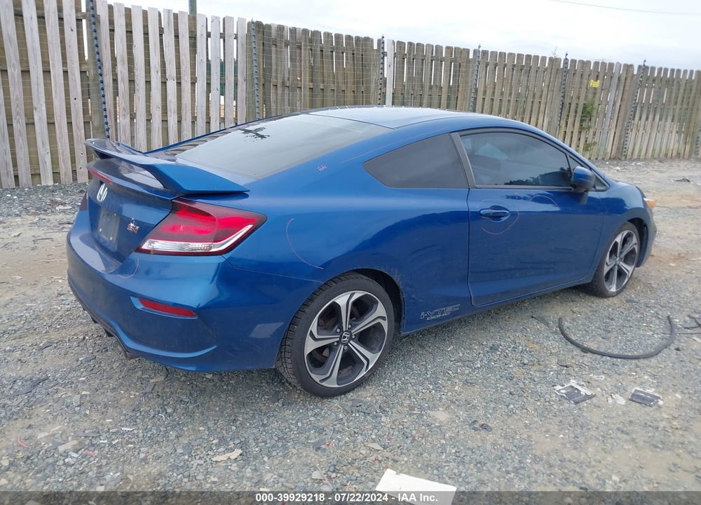 2015 HONDA CIVIC SI VIN: 2HGFG4A50FH702316