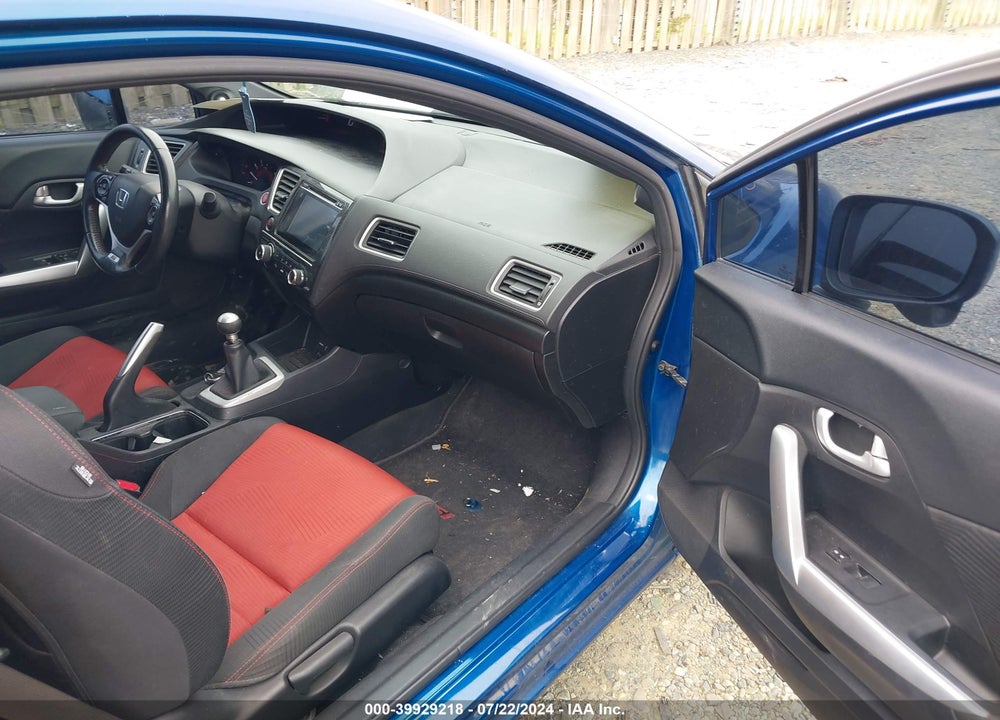 2015 HONDA CIVIC SI VIN: 2HGFG4A50FH702316