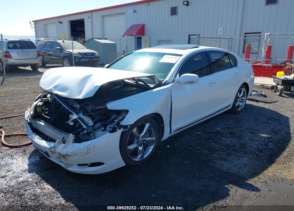 2008 LEXUS GS 350 VIN: JTHBE96SX80037476