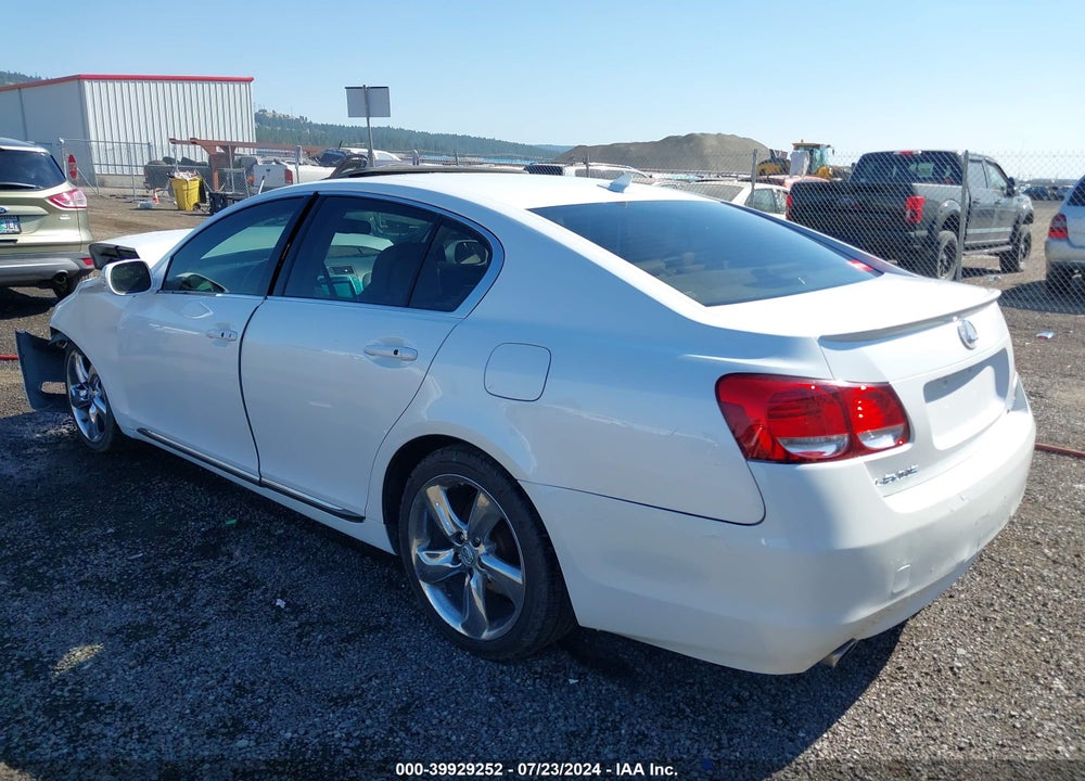 2008 LEXUS GS 350 VIN: JTHBE96SX80037476