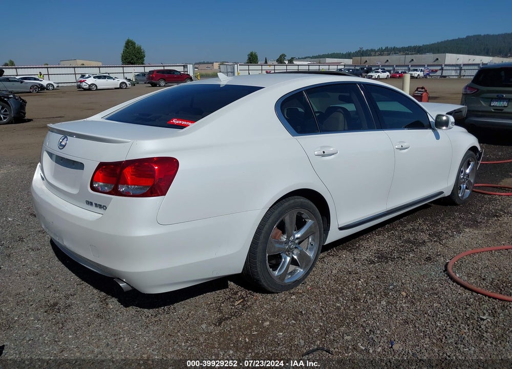 2008 LEXUS GS 350 VIN: JTHBE96SX80037476