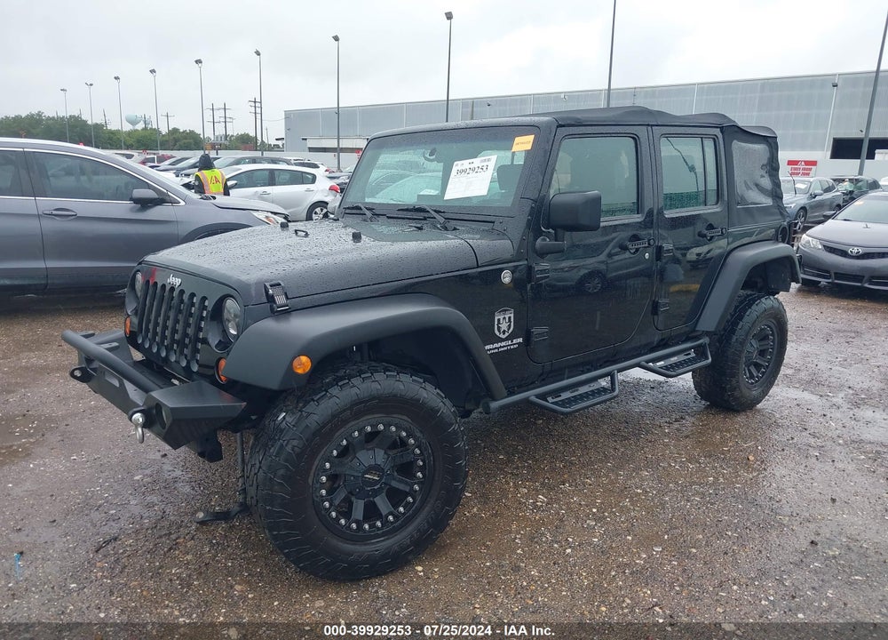2010 JEEP WRANGLER UNLIMITED VIN: 1J4BA3H15AL124988