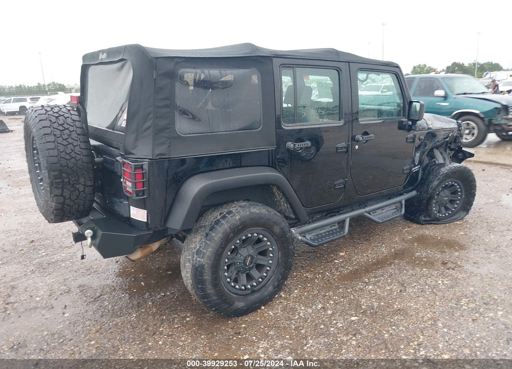2010 JEEP WRANGLER UNLIMITED VIN: 1J4BA3H15AL124988