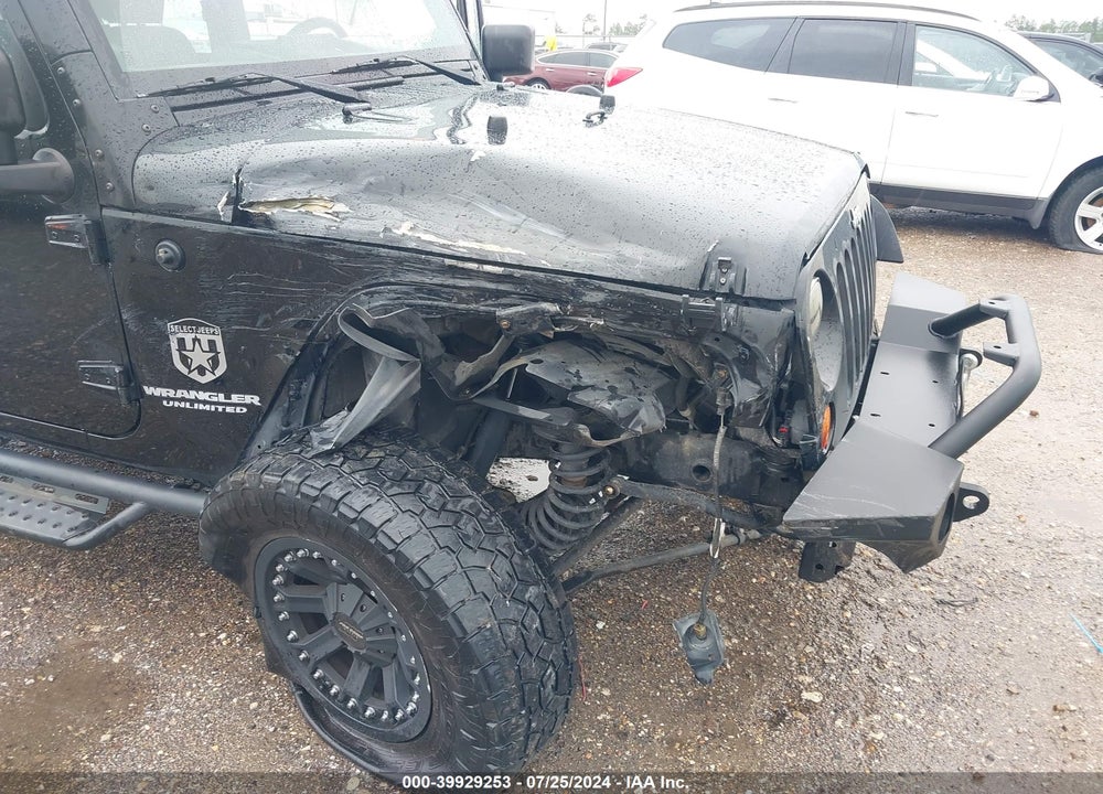 2010 JEEP WRANGLER UNLIMITED VIN: 1J4BA3H15AL124988