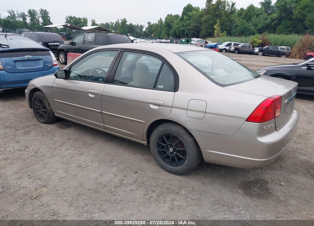 2002 HONDA CIVIC LX VIN: 2HGES16592H514907