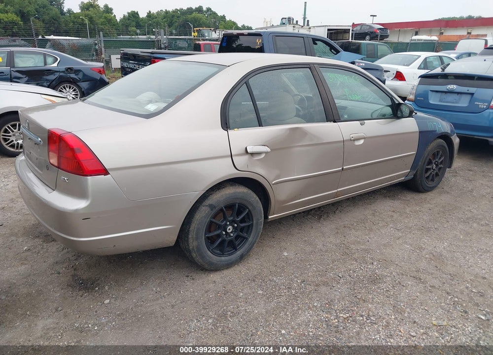 2002 HONDA CIVIC LX VIN: 2HGES16592H514907