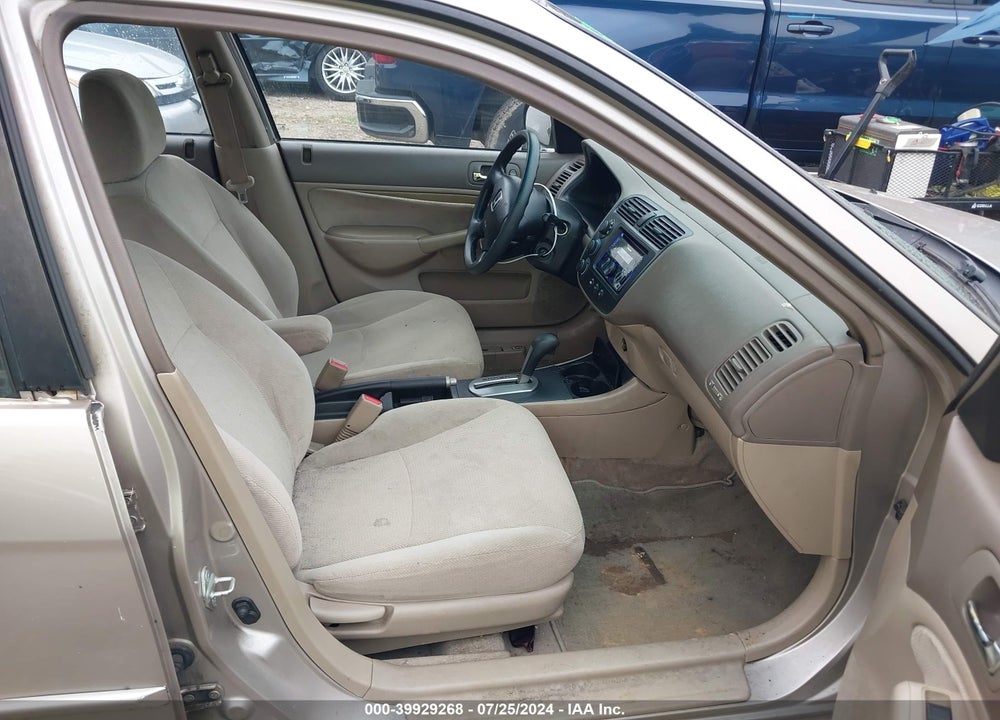 2002 HONDA CIVIC LX VIN: 2HGES16592H514907