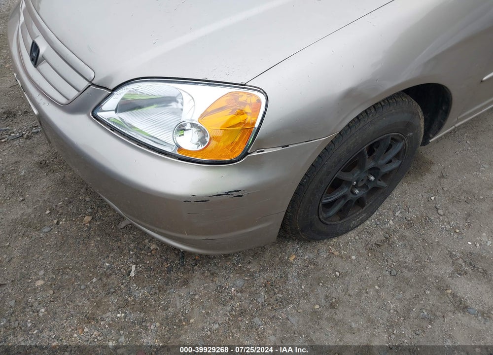 2002 HONDA CIVIC LX VIN: 2HGES16592H514907
