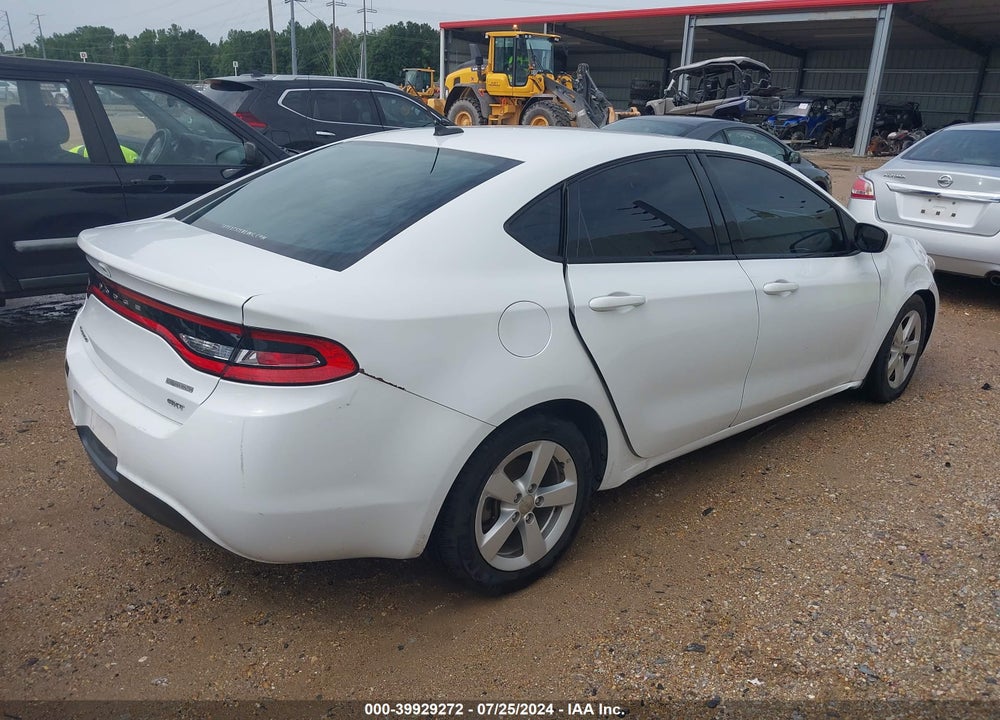 2016 DODGE DART SXT VIN: 1C3CDFBB4GD750012