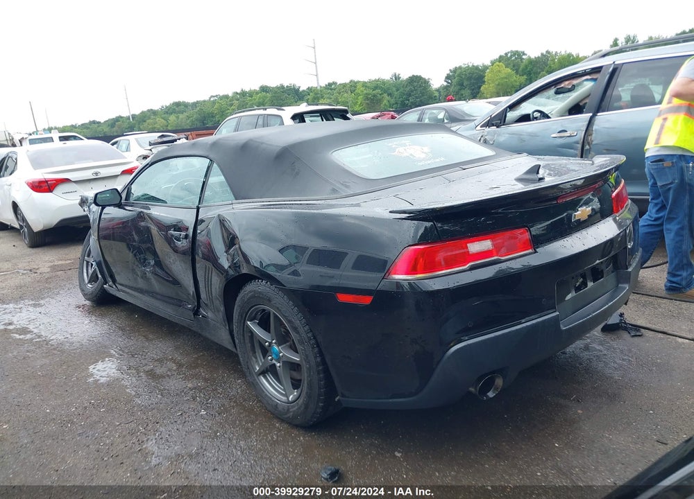 2015 CHEVROLET CAMARO 1LT VIN: 2G1FD3D32F9247595