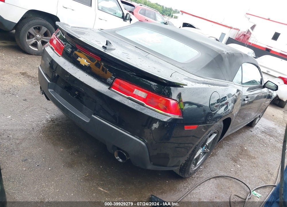 2015 CHEVROLET CAMARO 1LT VIN: 2G1FD3D32F9247595