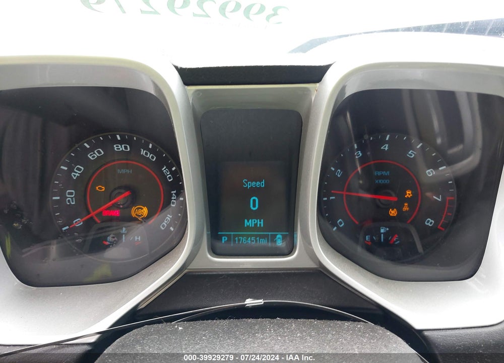 2015 CHEVROLET CAMARO 1LT VIN: 2G1FD3D32F9247595